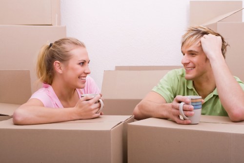Secure long-term storage unit in Honoroak with organized boxes