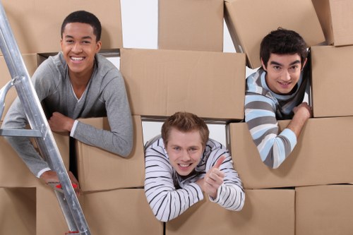 Packing fragile items for a Honoroak apartment relocation