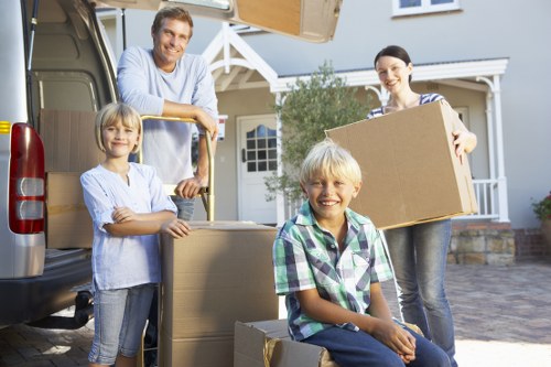 Packed storage unit in Honoroak ready for short-term use